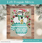 Shannon Christine Designs - Penguin Mitten - Left THUMBNAIL