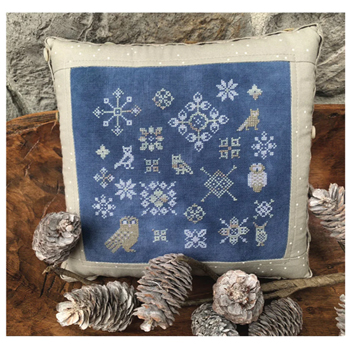 Rebel Stitcher Designs - Winter Quaker: Snowy Owls MAIN
