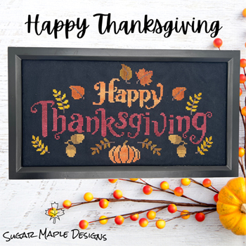 Sugar Maple Designs - Happy Thanksgiving MAIN