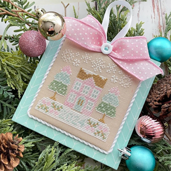 Country Cottage Needleworks - Pastel Collection 1 - Christmas House MAIN
