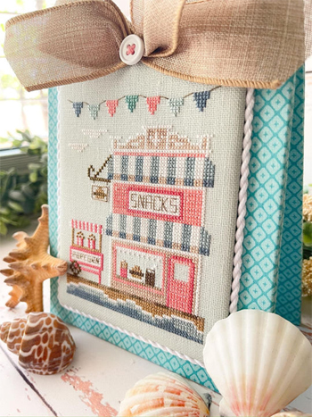 Country Cottage Needleworks - Beach Boardwalk 7 - Snack Shop MAIN
