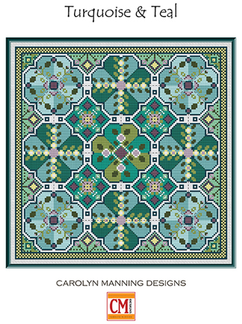 Carolyn Manning Designs - Turquoise & Teal MAIN