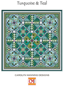 Carolyn Manning Designs - Turquoise & Teal THUMBNAIL