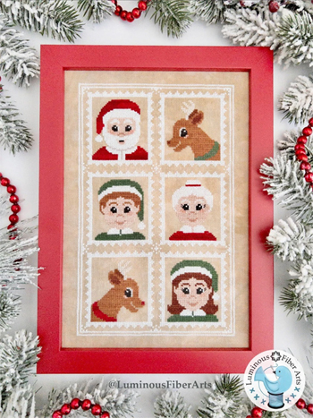 Luminous Fiber Arts - Merry Greetings MAIN