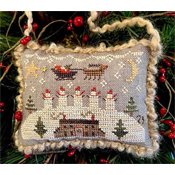 Homespun Elegance - 2023 Snowman Ornament - Snowman Lookout THUMBNAIL