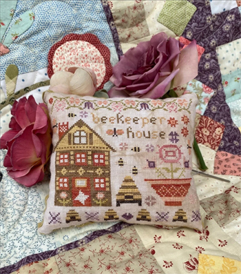 Pansy Patch Quilts and Stitchery - Houses on Wisteria Lane Series - Beekeeper House MAIN