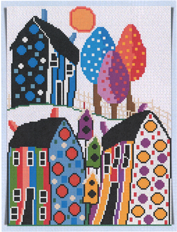 Susanamm Cross Stitch - Over The Hill MAIN