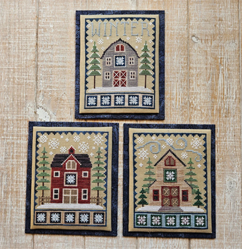 Waxing Moon Designs - Winter Barn Trio MAIN