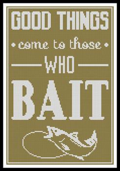 Artecy Cross Stitch - Fishing Quote 1 MAIN