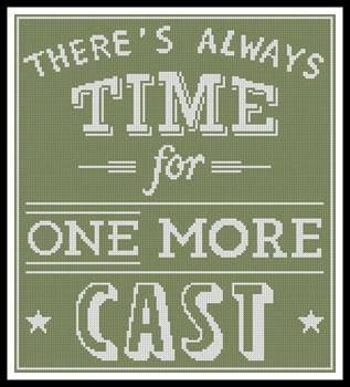 Artecy Cross Stitch - Fishing Quote 3 MAIN