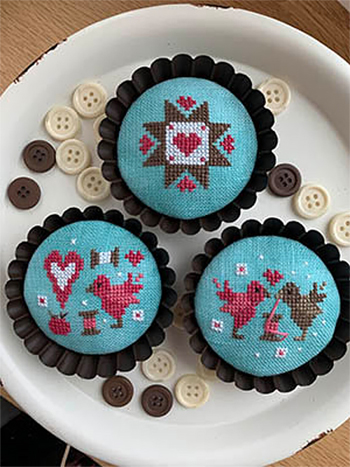 Stitches By Ethel - Ethel's Valentine's Tart Tins MAIN