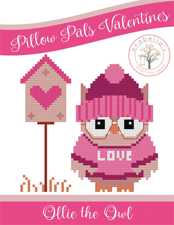 Anabella's - Pillow Pals Valentines - Ollie The Owl MAIN