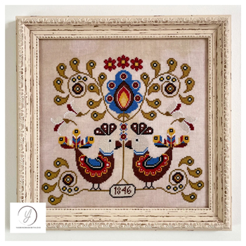 Yasmin's Made With Love - Koguty Fraktur Birds MAIN