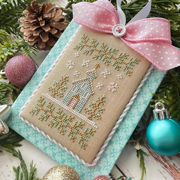Country Cottage Needleworks - Pastel Collection 3 - Christmas Church MAIN