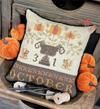 Quaint Rose Needlearts - Pumpkin Urn MAIN