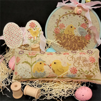 Quaint Rose Needlearts - Spring Chicks MAIN