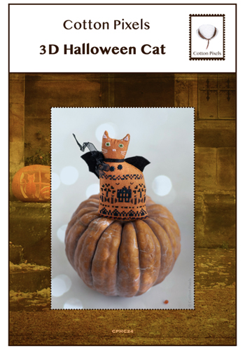 Cotton Pixels - 3D Halloween Cat MAIN