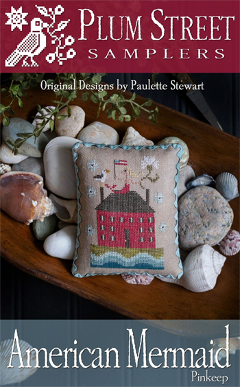 Plum Street Samplers - American Mermaid Pinkeep MAIN