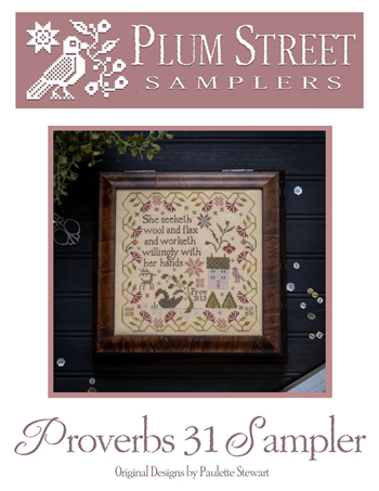 Plum Street Samplers - Proverbs 31 Sampler MAIN