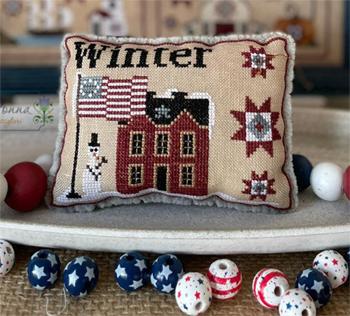 Mani Di Donna - American Season - Winter Pillow MAIN
