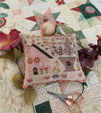Pansy Patch Quilts and Stitchery - Houses on Wisteria Lane Series - Foxglove House MAIN