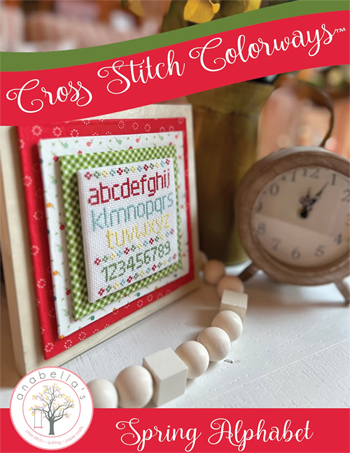 Anabella's - Cross Stitch Colorways - Spring Alphabet MAIN