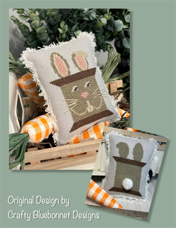Crafty Bluebonnet Designs - Spring Spool Series - Bunny Spool MAIN