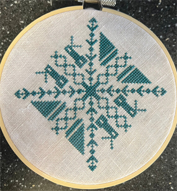 Salty Stitcher Designs - Nautical Snowflake MAIN