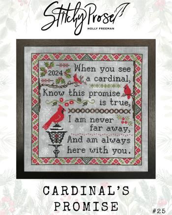 Stitchy Prose - Cardinal's Promise MAIN