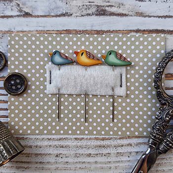 Puntini Puntini Counting Pins - Bird Trio MAIN