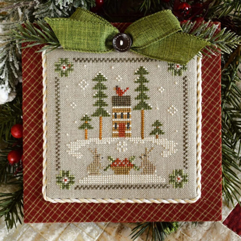 Little House Needleworks - Log Cabin Christmas - Part 2 Log Cabin Bunnies MAIN