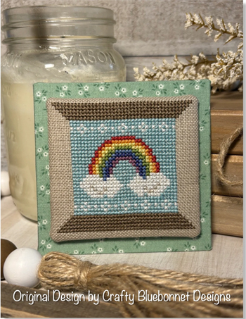 Crafty Bluebonnet Designs - Spring Spool Series - Rainbow Spool MAIN