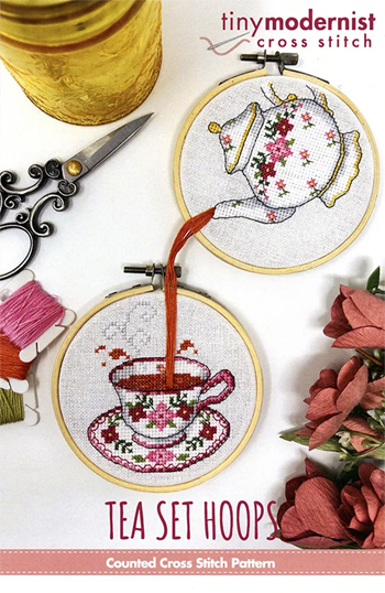 Tiny Modernist - Tea Set Hoops MAIN