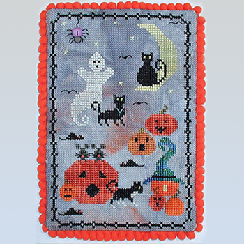 Praiseworthy Stitches - Moonlight Madness A Wee Haunting MAIN
