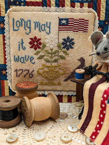 The Mindful Needle Designs - Long May It Wave MAIN