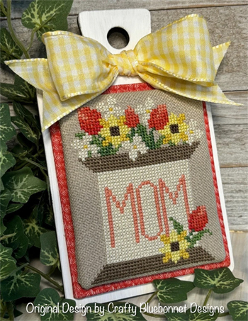 Crafty Bluebonnet Designs - Everyday Spool Series - Mom's Bouquet Spool MAIN