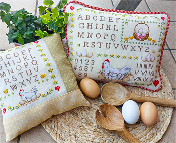Serenita Di Campagna - Sampler Gallina A Pois cv228 MAIN