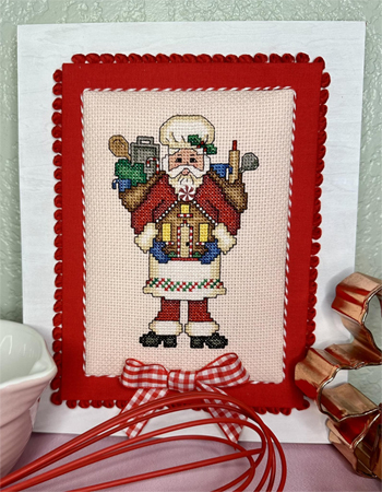 Frony Ritter Designs - Baking Lover's Santa SLS#4a MAIN