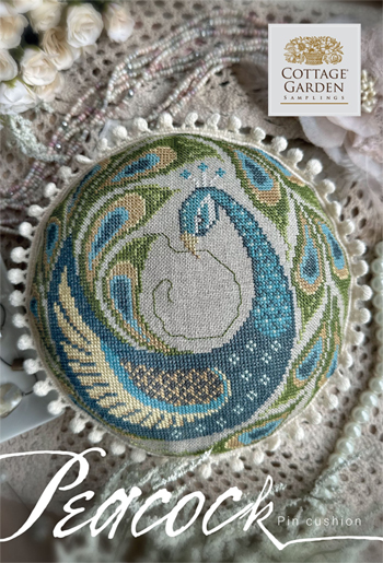 Cottage Garden Samplings - Peacock Pin Cushion MAIN