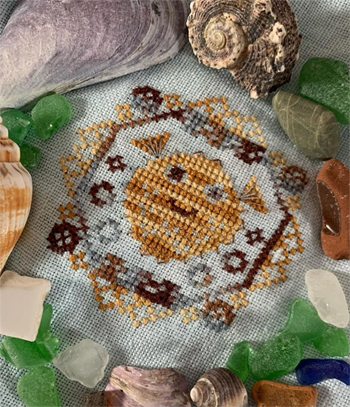 Darling & Whimsy Designs - Quirky Quaker Pufferfish MAIN