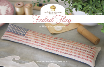 October House Fiber Arts - Skinny Mini - Faded Flag MAIN