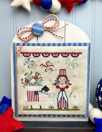 The Proper Stitcher - Patriotic Ewe MAIN