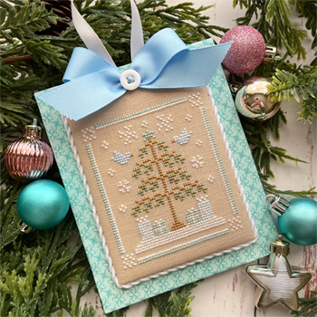 Country Cottage Needleworks - Pastel Collection 8 - Frosty Christmas MAIN