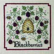 the sweetheart tree cross stitch a-buzz for blackberries sandra cox ...