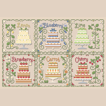 Country Cottage Needleworks - Cottage Cakes MAIN