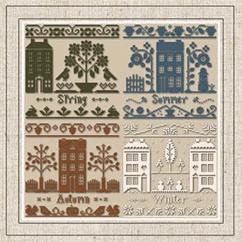 Little House Needleworks - Monochromatic Seasons MAIN