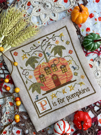 Yasmin's Made With Love - Alphabet Cottage Series -  P Is For Pumpkins MAIN