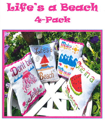 Pickle Barrel Designs - Life's A Beach 4-Pack MAIN