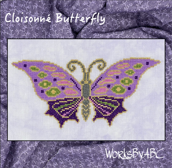 Works By ABC - Cloisonne Butterfly MAIN