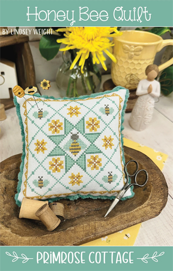 Primrose Cottage Stitches - Honey Bee Quilt MAIN